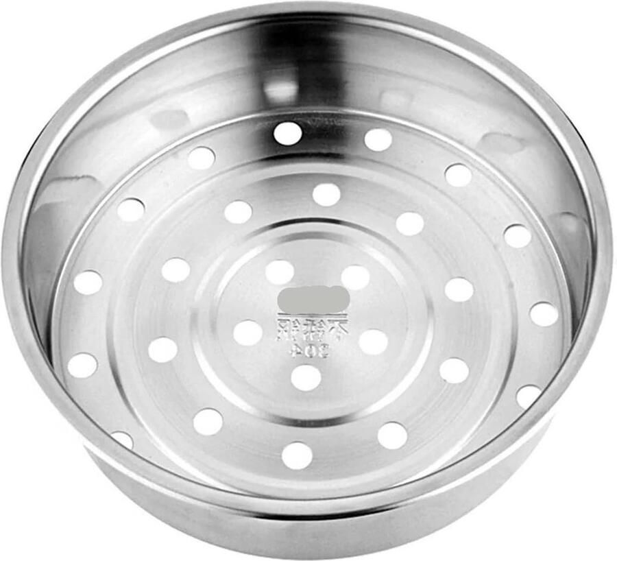 Roestvrijstalen stoompan Rijstkoker accessoire Gezond koken Veelzijdige kookmethode 225 cm Zilver