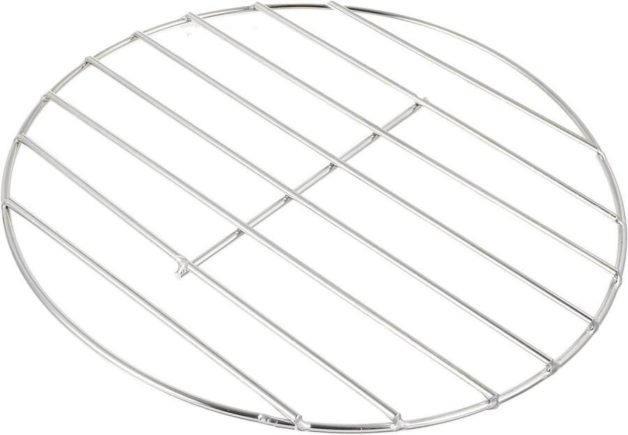 Roestvrijstalen Stoomrek Stoommandje Keuken Voedsel Stomen Gelijkmatige Warmtecirculatie 28X28CM Zilver