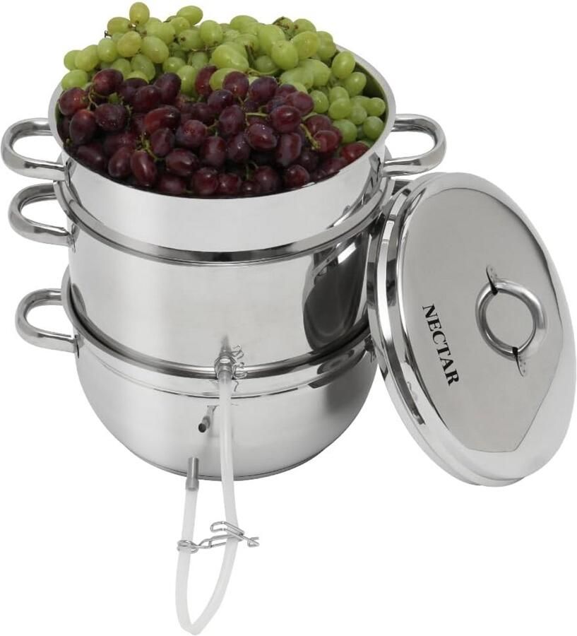 Roestvrijstalen Stoomsapcentrifuge voor Fruit en Groenten Geconcentreerd Sap Maken