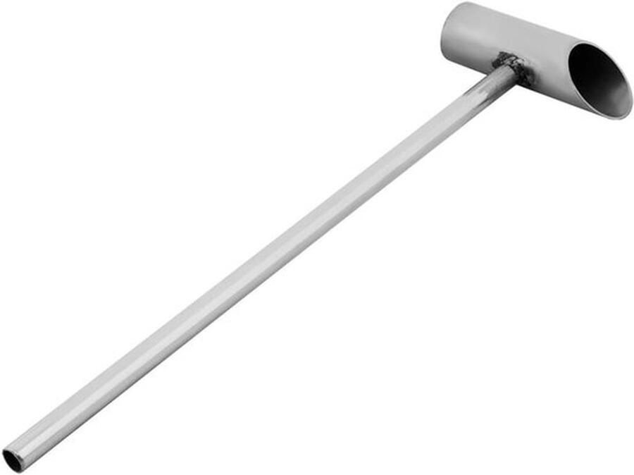 Roestvrijstalen Suikerlepel voor Suikerspinmachine met Lange Handgreep 31.5 x 8.5 cm Perfect voor Feesten en Evenementen