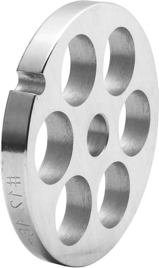 Roestvrijstalen Vleesmolen Crusher Mixer Versnipperaar Plaat Schijf 6 8 10 12 18mm Gat Keuken Accessoires Vervangende Vleesmolen Plaat Schijf 10mm 6mm Vleesmolen Vervangende Versnipperaar