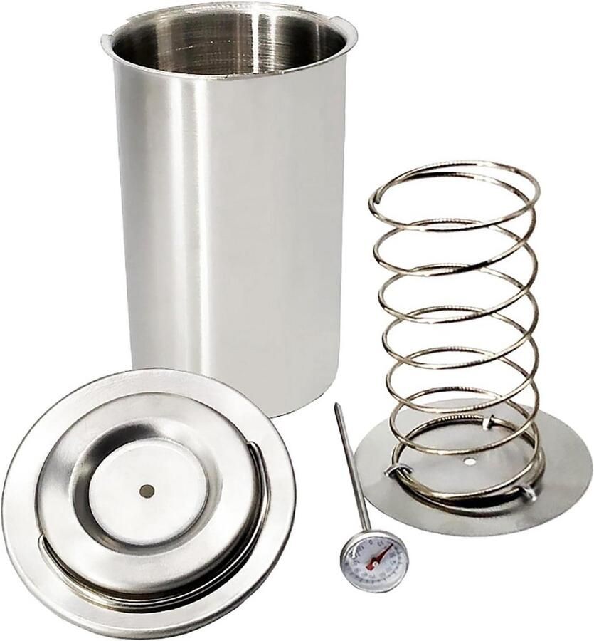 Roestvrijstalen Vleespers en Burgerpers voor Zelfgemaakte Hamburgers