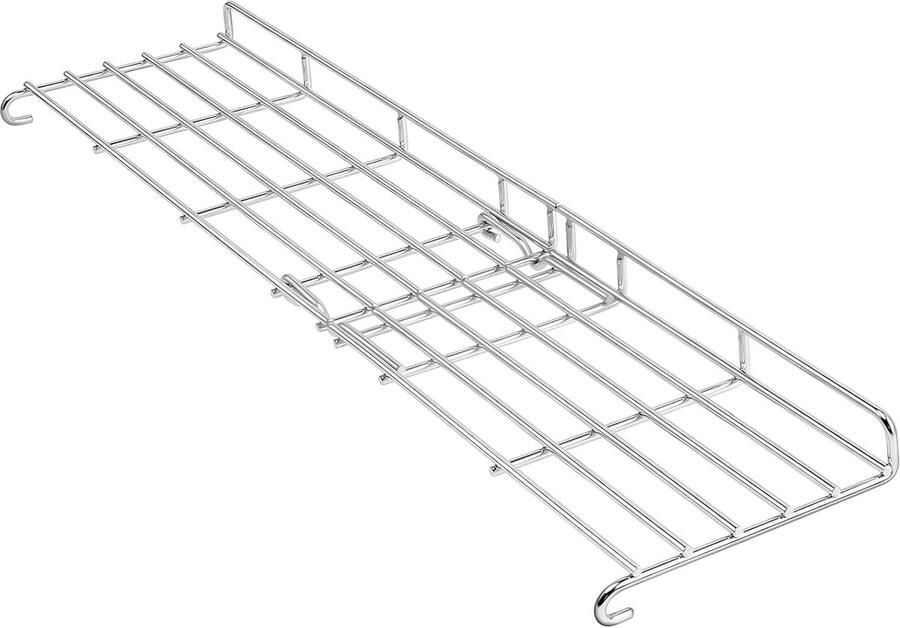 Roestvrijstalen warmhoudrooster voor Weber Genesis II 400-serie gasbarbecues – uitgebreid kookgebied voor modellen E S SE-410 E S-435 reserveonderdeel voor Weber 66045 ideaal voor het warm