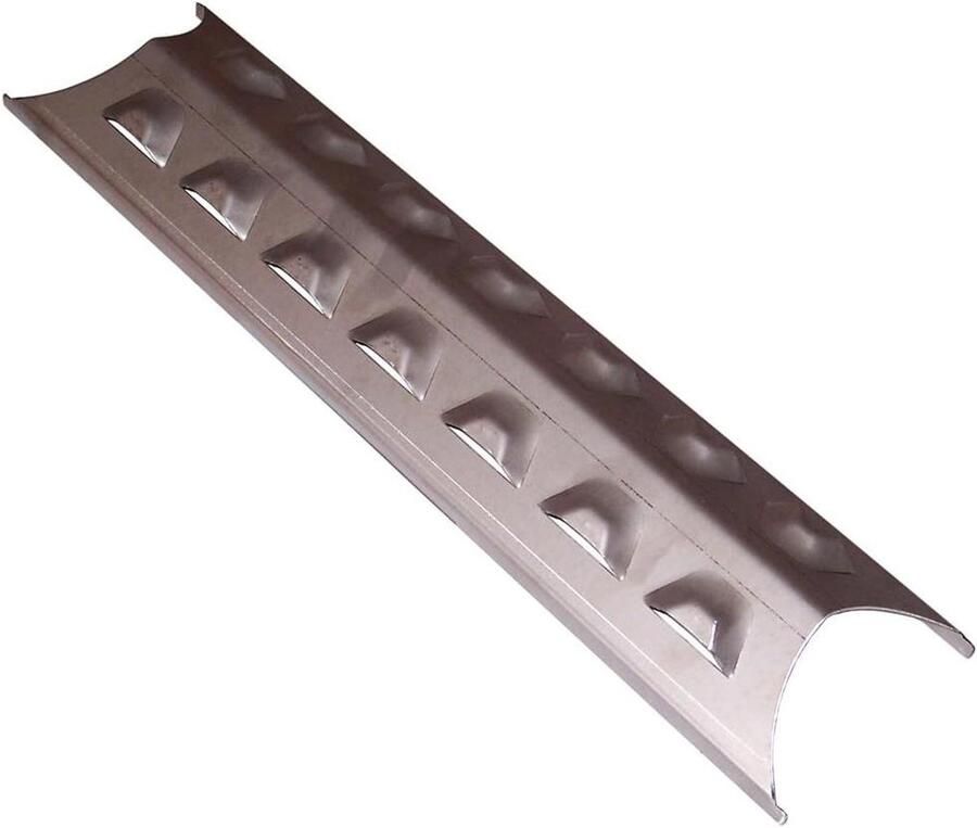Roestvrijstalen Warmteplaat Grill Onderdeel Gasgrill Reparatie Hittebestendig Materiaal 154 x 35 inch Zilver
