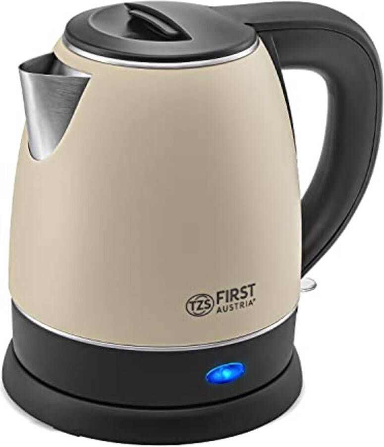 Roestvrijstalen waterkoker 1 2L met 2200W en 360 graden opberghoek