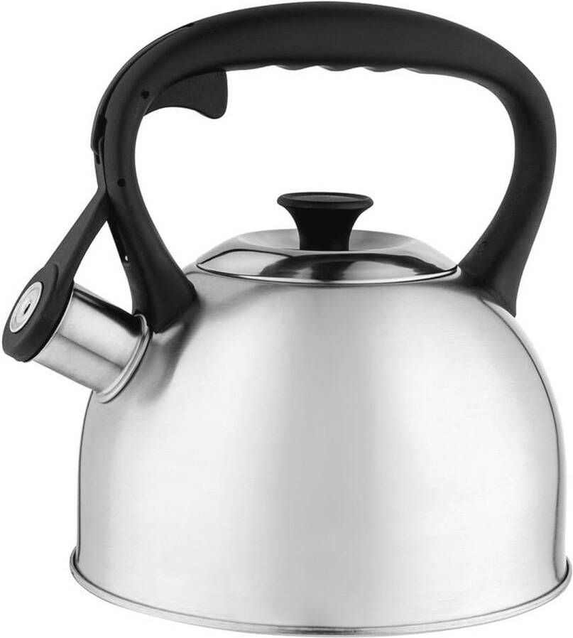 Roestvrijstalen Waterkoker 2 1L met Fluitfunctionaliteit Voor Inductie Gas en Elektrische Kookplaten