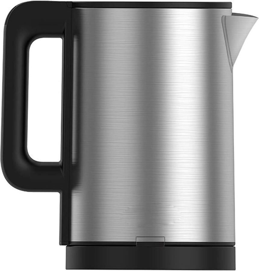 Roestvrijstalen Waterkoker Elektrische Ketel Snel Water Koken Automatische Uitschakeling 1.0L Zilver