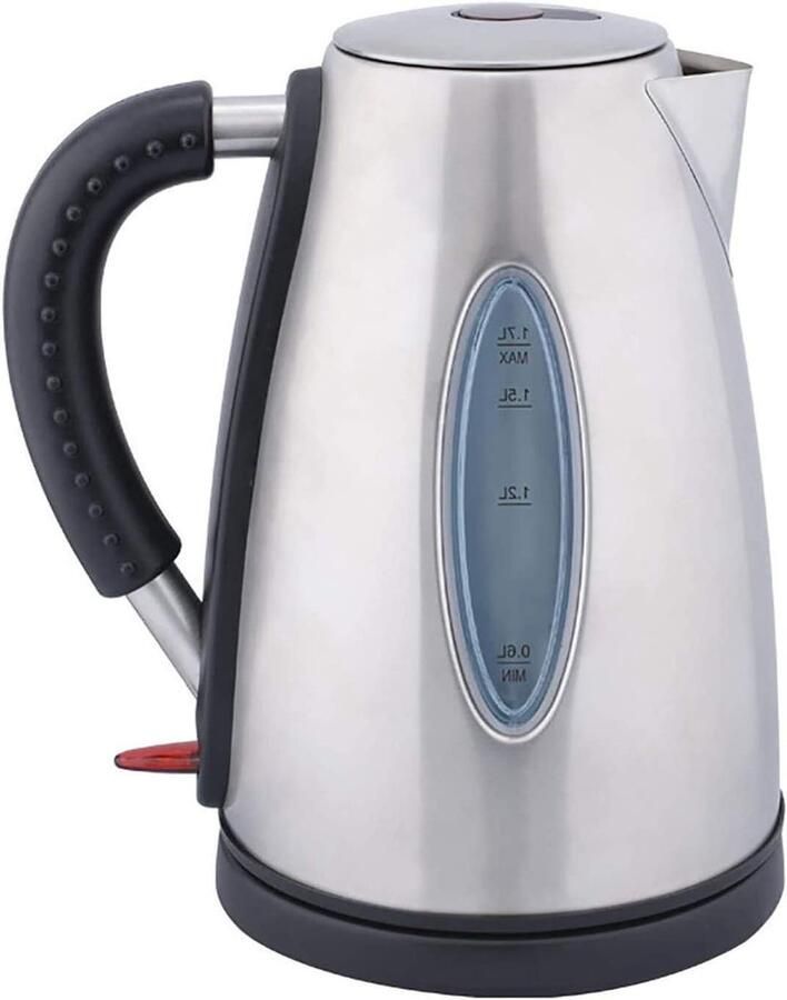 Roestvrijstalen waterkoker Elektrische theeketel Snel water koken Droogkookbeveiliging 17 liter Blauw