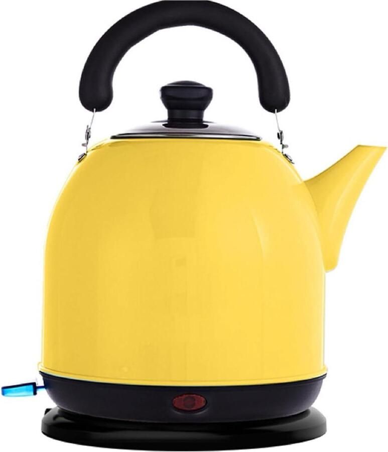 Roestvrijstalen waterkoker Grote capaciteit Warm water zetten Automatische uitschakeling 5 liter Beige