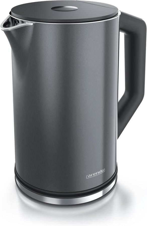 Roestvrijstalen waterkoker met temperatuurinstelling 40-100 graden Dubbelwandig design 1 5 liter 2200 W