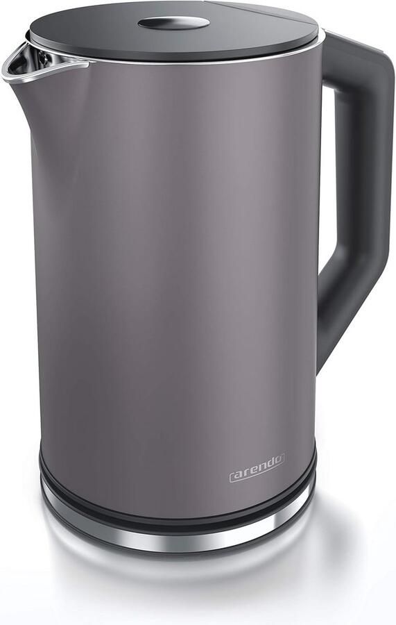 Roestvrijstalen Waterkoker met Temperatuurinstelling van 40 tot 100 Graden Dubbelwandig Design 1 5 Liter 2200 W Theekoker met Temperatuurweergave