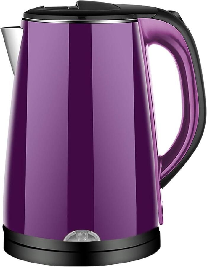 Roestvrijstalen waterkoker Snelkookkan ketel Thee en koffie Variabele temperatuur controle 23 Liter Paars
