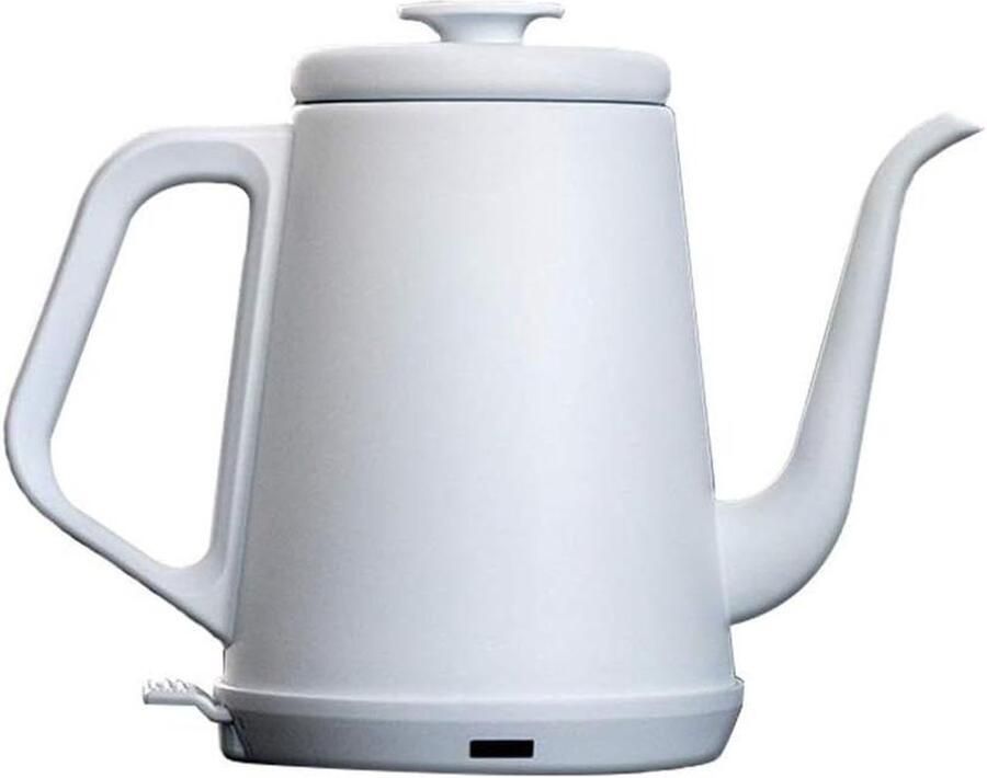 Roestvrijstalen waterkoker Snelkookkan Snel water koken Automatische uitschakeling 1000 ml Wit