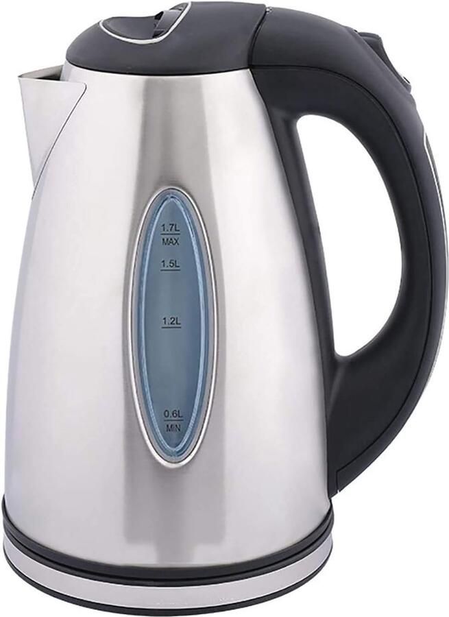 Roestvrijstalen waterkoker Stille waterkoker Snel water koken Droogkookbeveiliging 17 L Blauw