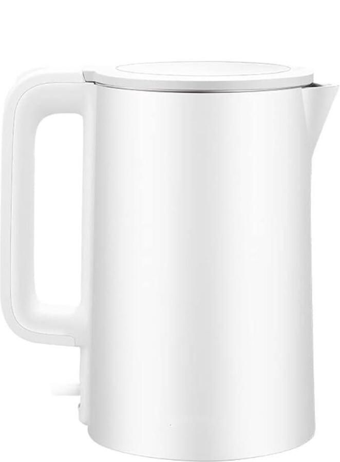 Roestvrijstalen waterkoker Thee en koffie Snel water koken Dubbellaags design 15 liter Zwart
