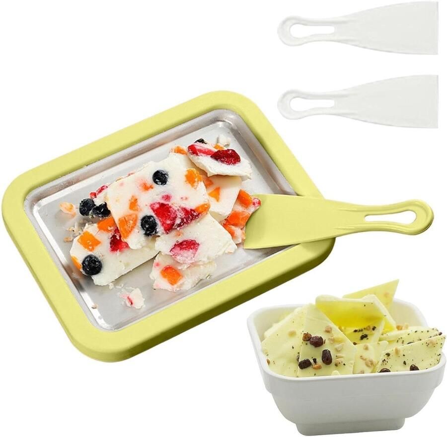 Gerold Ijs Machine Dessert Maker Zelf Desserts Maken Dubbele Schraper 22.6 cm Groen