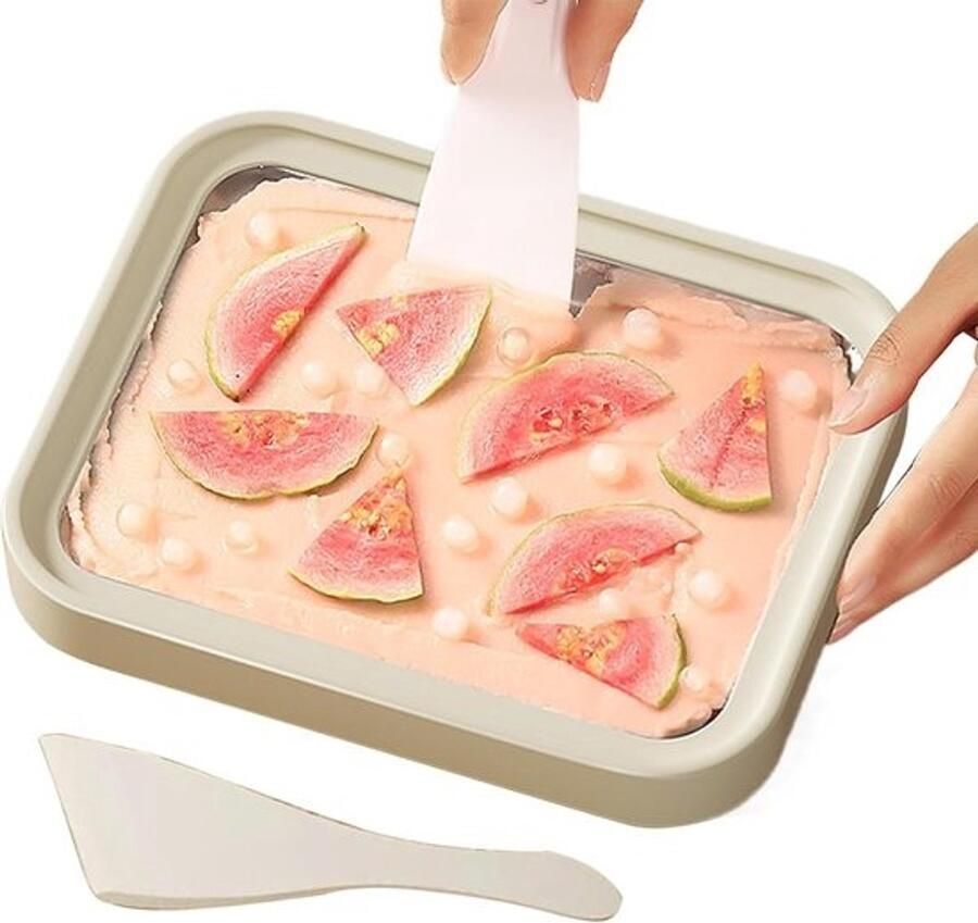 Rolijsmaker Dessertbakje Zelf ijs maken Geen elektriciteit nodig Ca. 23 cm