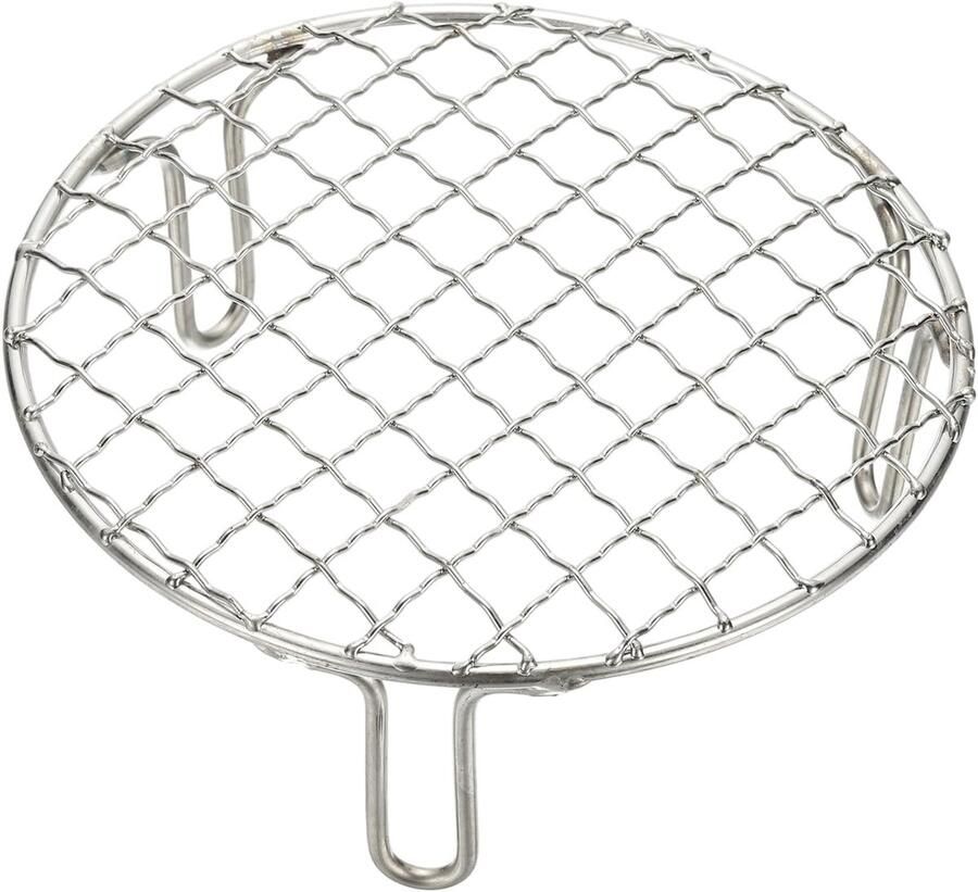 Rond 6 inch grillrooster roestvrijstalen conservenroosters met poten grillgrill voor kookgerei koud en stomen