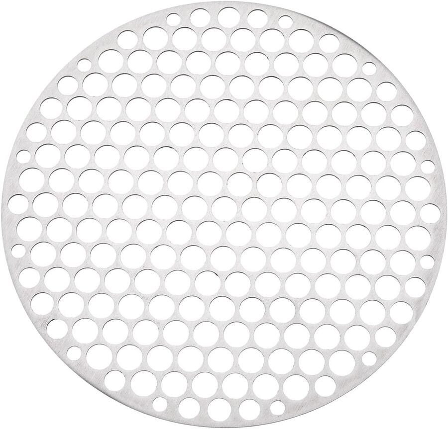 Rond barbecuerooster gaasrooster van 17 8 cm rond roestvrij staal barbecue-gaas rond barbecue-grillnet voor buiten camping thuis feest familiebijeenkomsten
