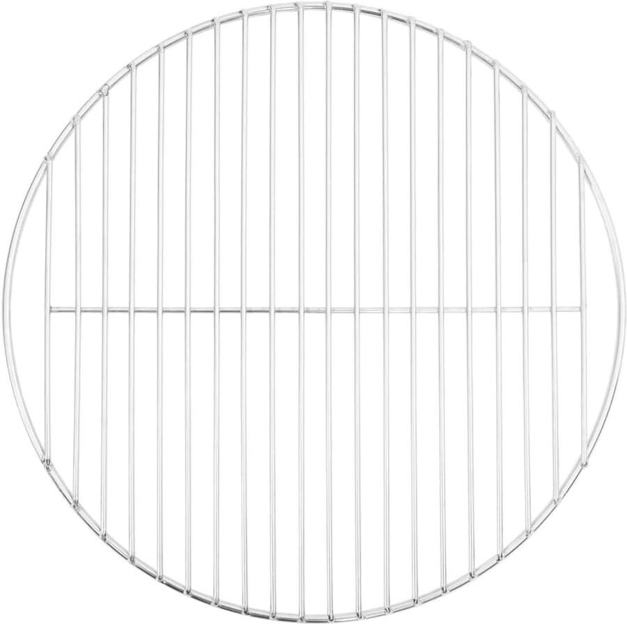 Rond diameter 40 cm van 304 roestvrij staal vervangend grillrooster voor houtskoolbarbecue kogelbarbecue en vuurschaal stabiele grillaccessoires