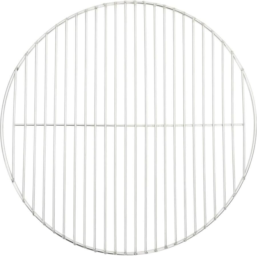Rond diameter 47 cm van 304 roestvrij staal vervangend grillrooster voor kogelbarbecue en houtskoolbarbecue hittebestendig grillrooster roestvrij staal