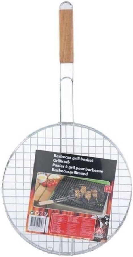 Rond Dubbel Grillrooster voor Barbecue 30 cm