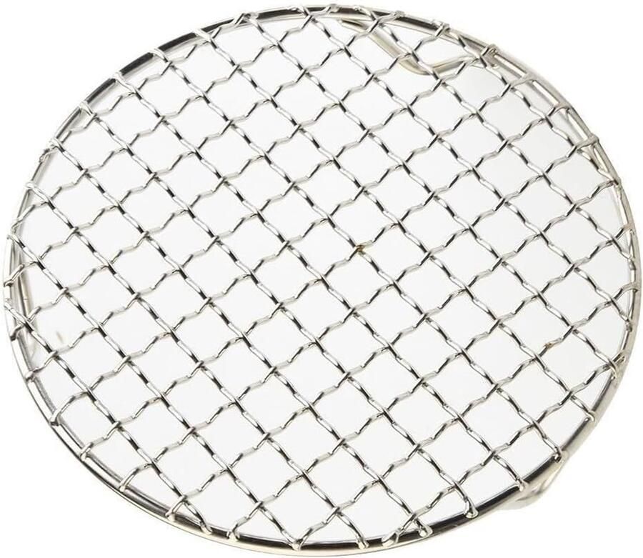 Rond Grill Rek Koelstandaard Bakvoeten Bakken Grillen Koelen Roestvrij Staal 45 cm Zilver