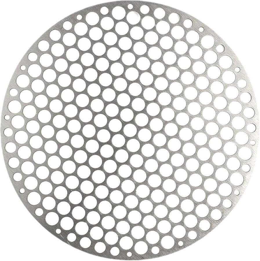 Rond Grill Rooster BBQ Net Buiten Koken Roestvrij Staal 26 cm Zilver
