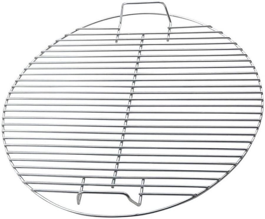 Rond Grill Rooster BBQ Vervanging Buiten Koken Gelijkmatige Warmte 44.5 Cm Zilver