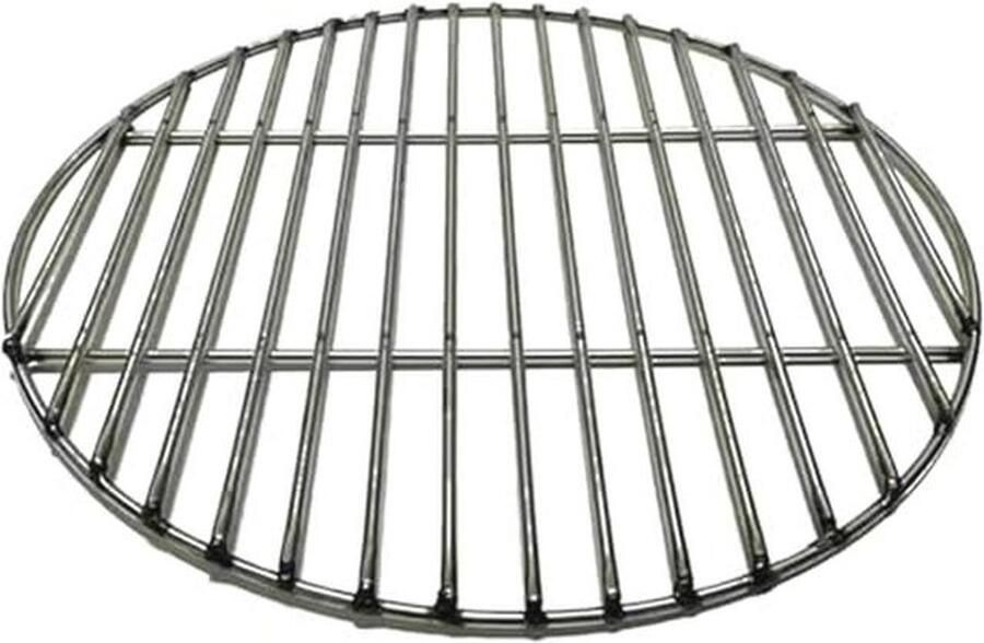 Rond grillrooster Ø 38 cm Roestvrij staal voor BBQ en bakken