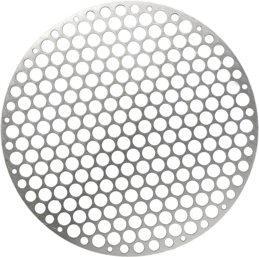 Rond Grillrooster BBQ Kookset Buiten Koken Roestvrij Staal 26 cm Diameter