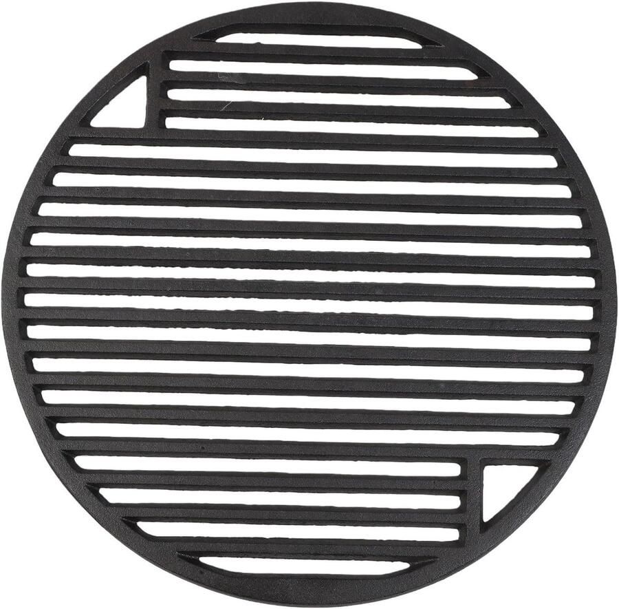 Rond Grillrooster Kookrooster BBQ Buiten Koken Gietijzer Materiaal 30-45.7 cm Zwart