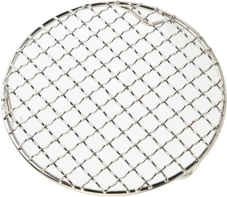 Rond koelrek Bakgrillrek Bakken en grillen Roestvrij staal 26 cm Zilver
