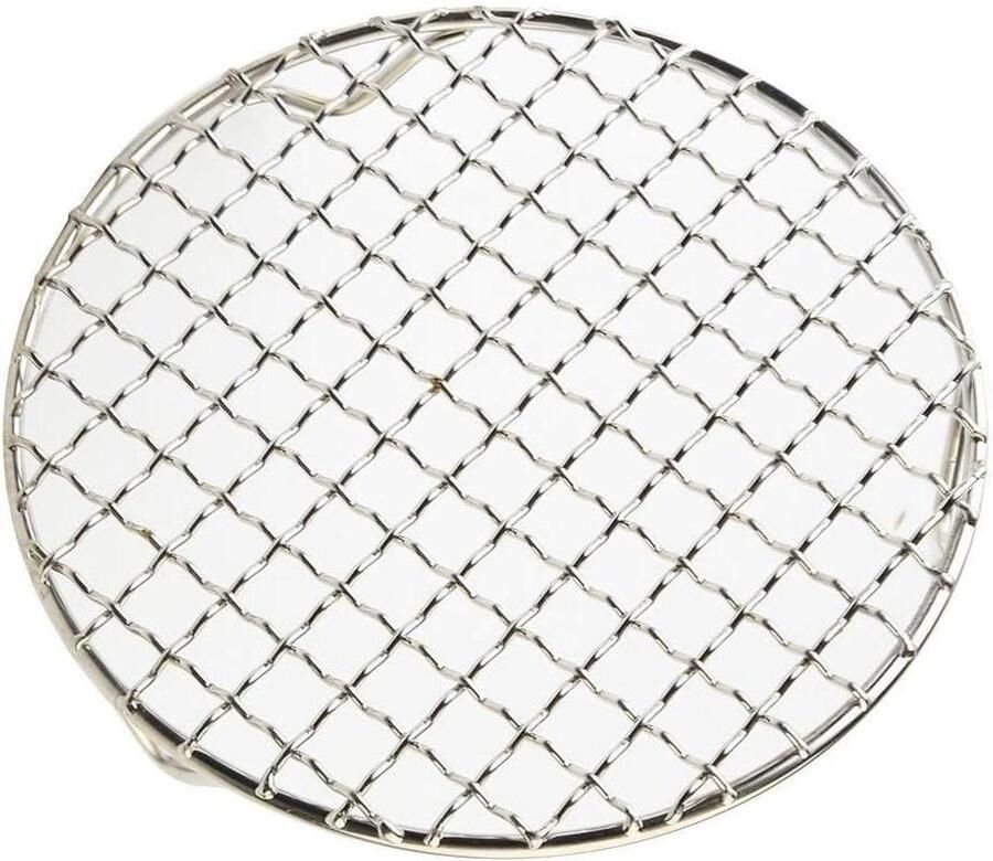 Rond Koelrek Bakrek Ovenrek Bakken Grillen Drogen 3 Stabiele Poten 18 cm Diameter Zilver