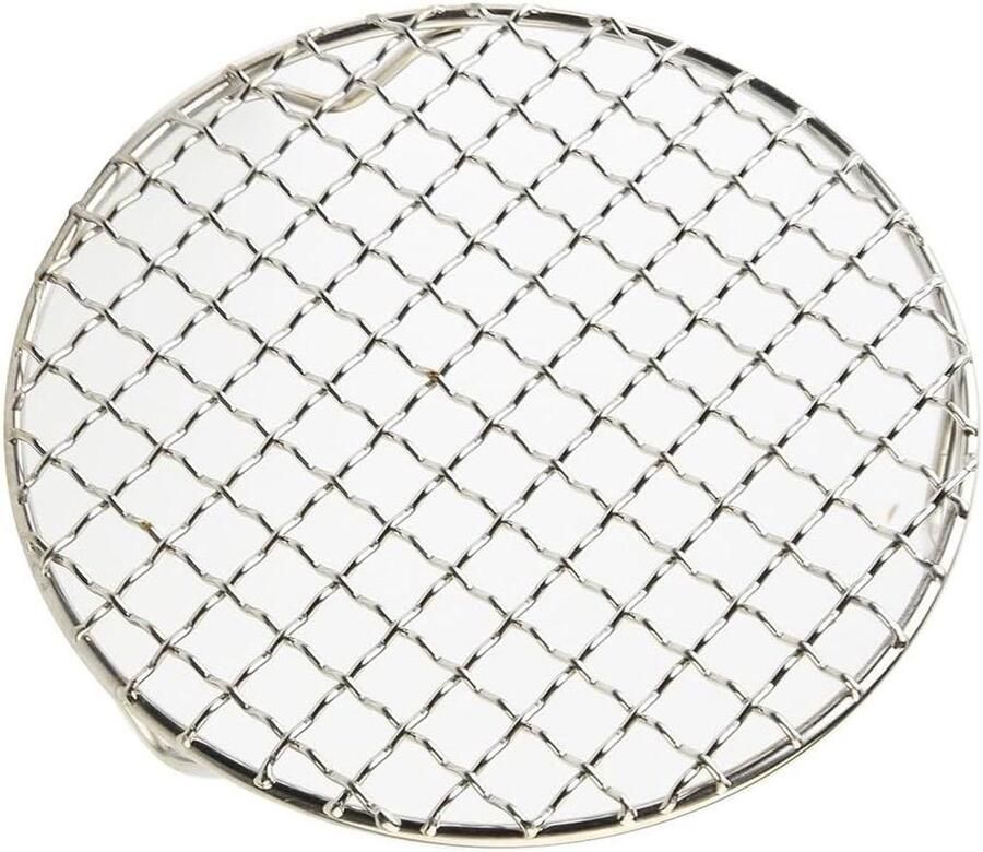 Rond koelrek Bakrooster grillrooster Bakken grillen drogen Roestvrijstalen constructie 13 cm tot 35 cm Zilver