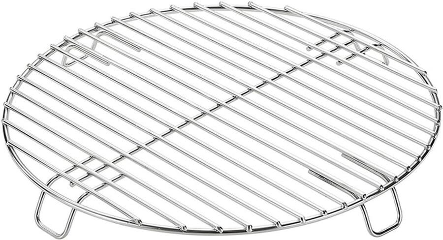 Rond Koelrek Bakrooster Stoomrek Koken Grillen Roestvrij Staal 27cm Diameter