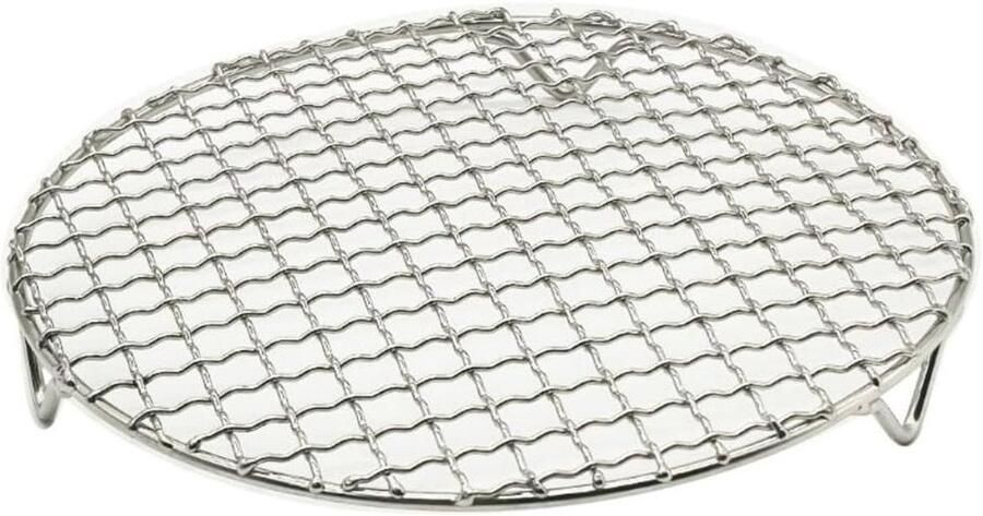 Rond koelrek Stoomrek Grill Gelijkmatig Koken Roestvrij Staal 165 cm Zilver