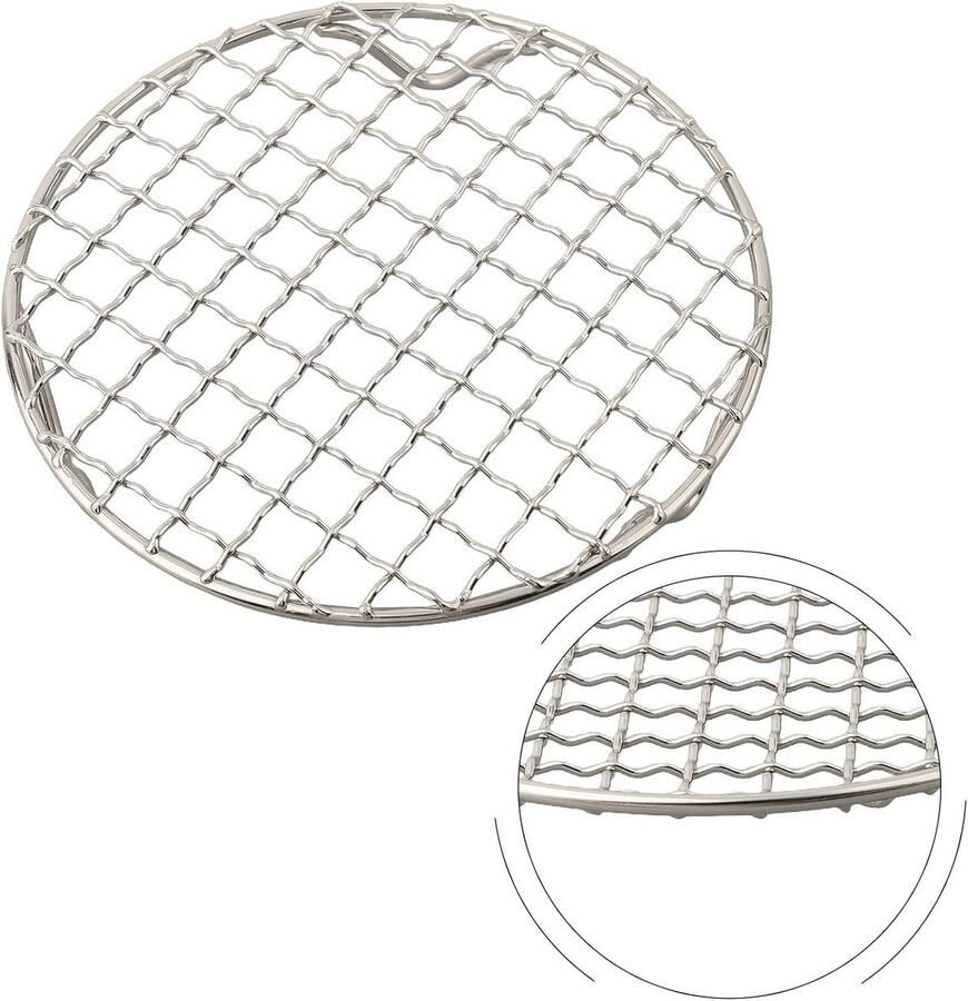 Rond koelrek van roestvrij staal voor het koelen en grillen van voedsel (35 cm)