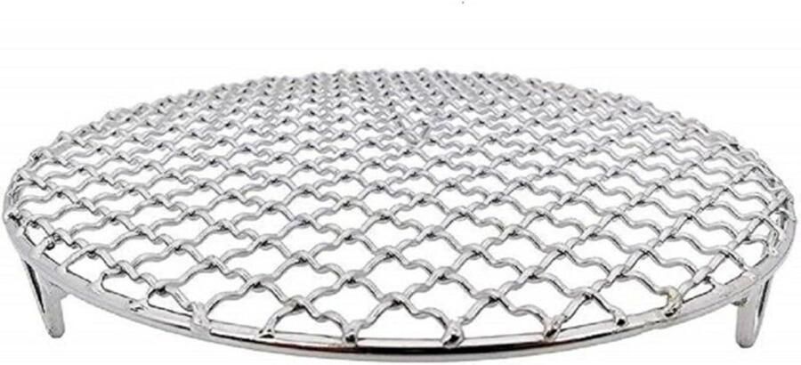 Rond koelrek voor bakken en grillen Roestvrijstalen kookaccessoire 295mm
