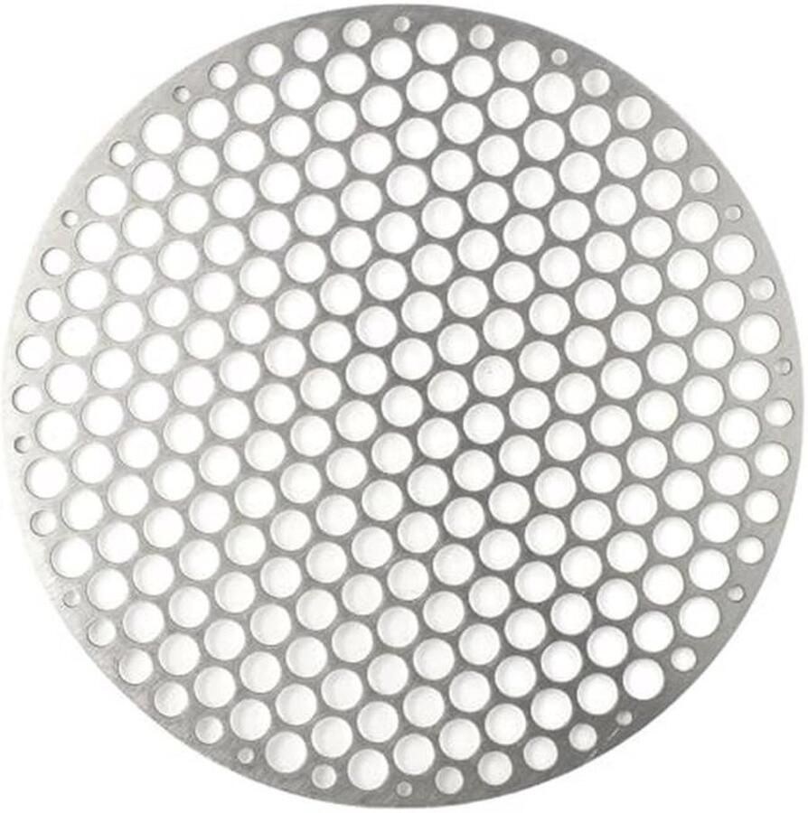 Rond roestvrij staal BBQ Grill Mat en Oven Stoomnet voor Barbecue en Bakken 18cm tot 30cm