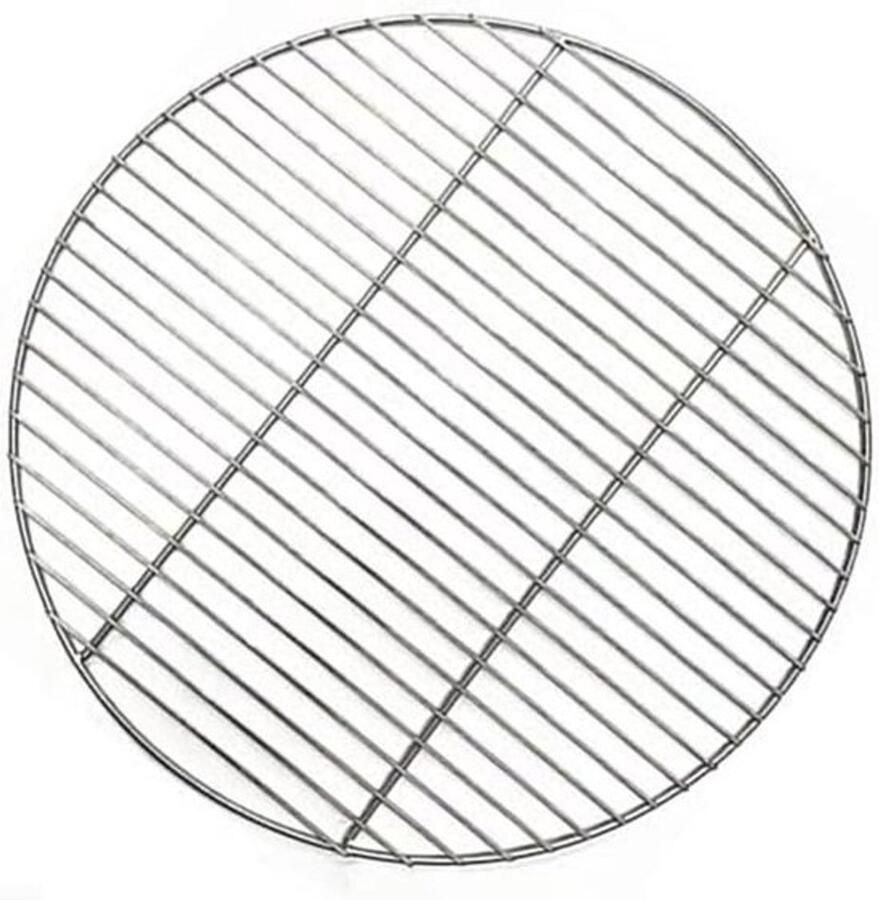 Rond roestvrij stalen grillrooster 28 cm Ideaal voor BBQ camping en picknick