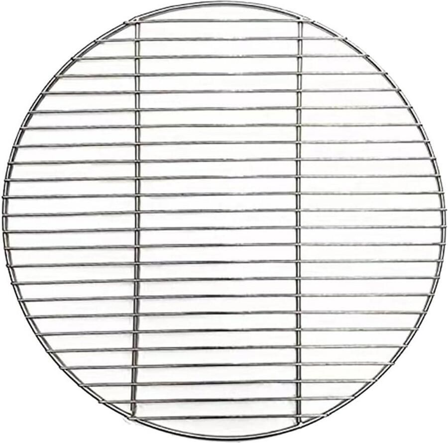 Rond roestvrij stalen grillrooster 28 cm Ideaal voor BBQ camping en picknick