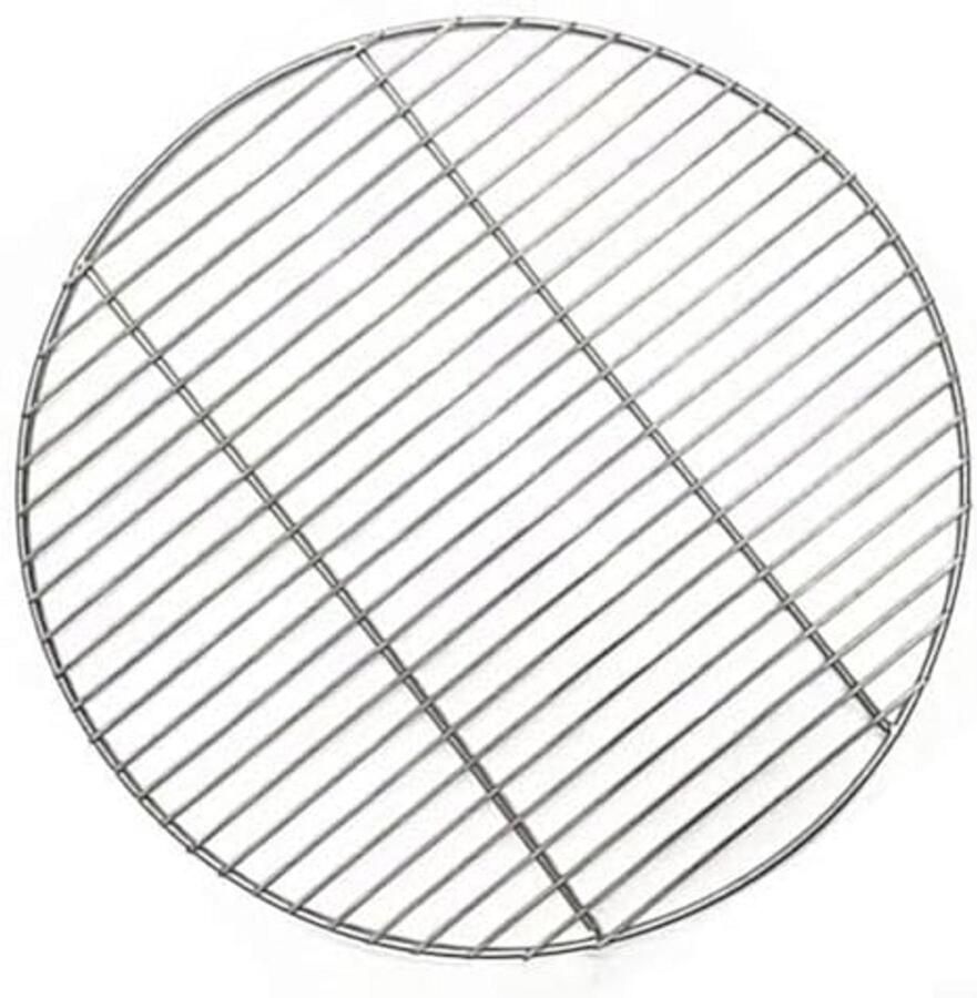 Rond roestvrij stalen grillrooster 28 cm Ideaal voor BBQ camping en picknick