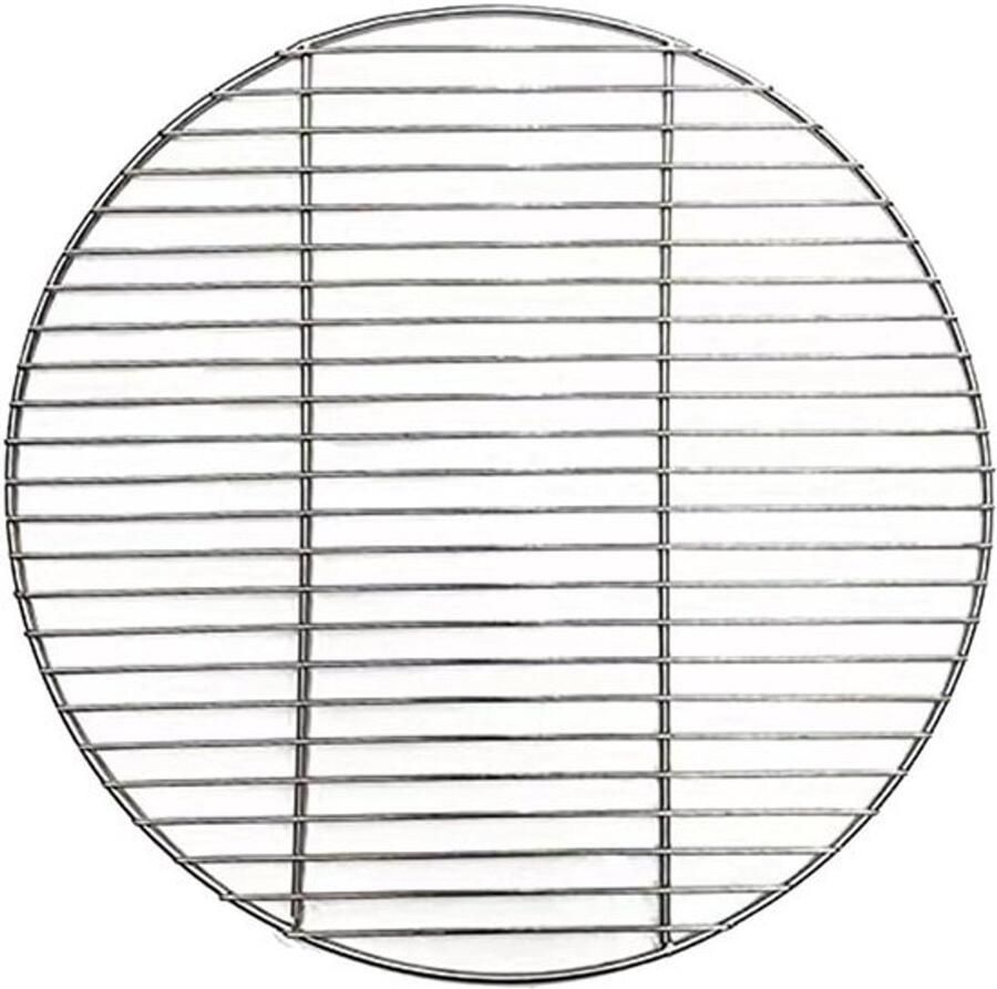 Rond roestvrij stalen grillrooster 43 cm Perfect voor BBQ camping en tuinfeest