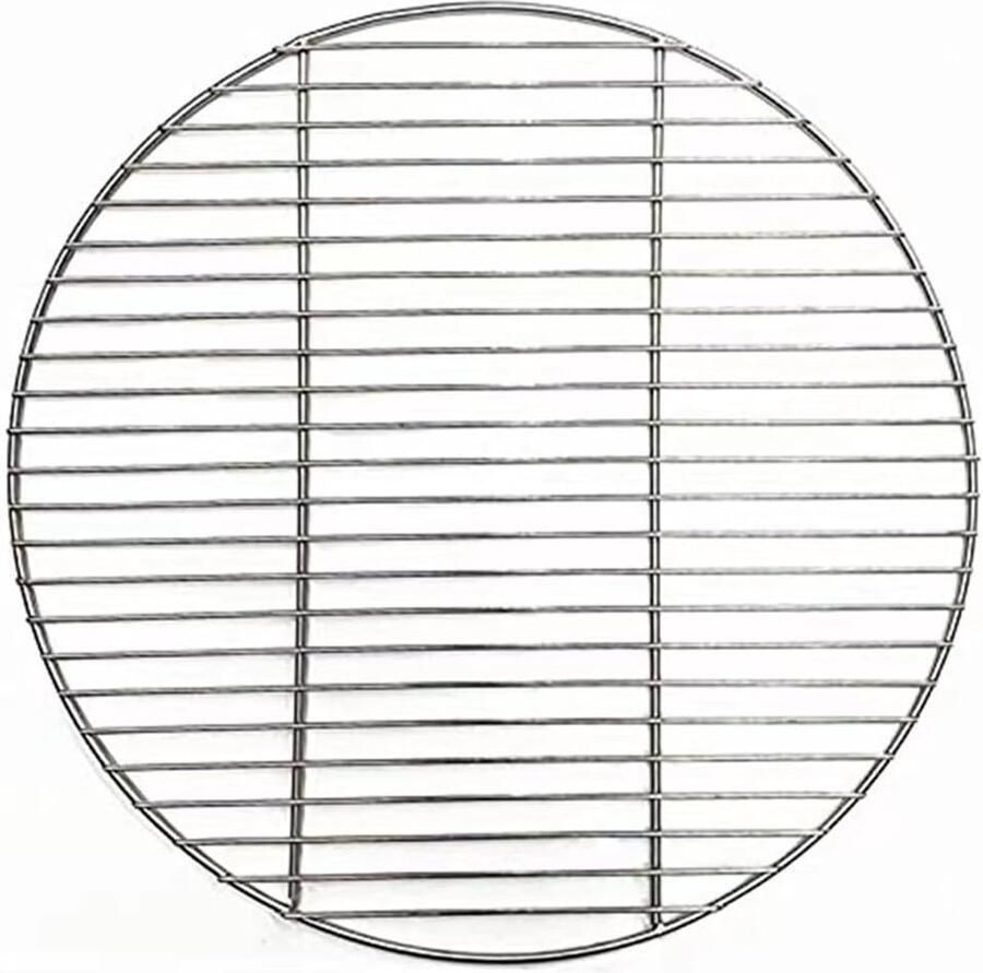 Rond Rooster Vleespers Stoompan Keuken Koken Verdikt Roestvrij Staal 33 cm Diameter Zilverkleurig
