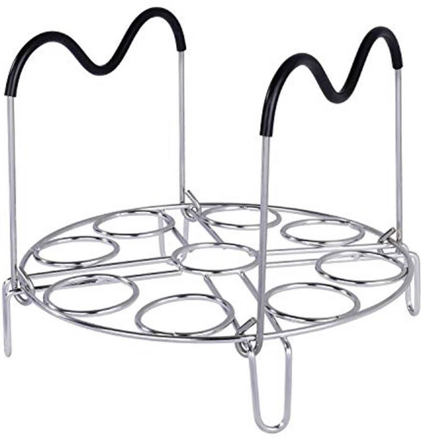 Rond Stomerrek van Roestvrij Staal voor Snelkookpan en Air Fryer 20 5 cm