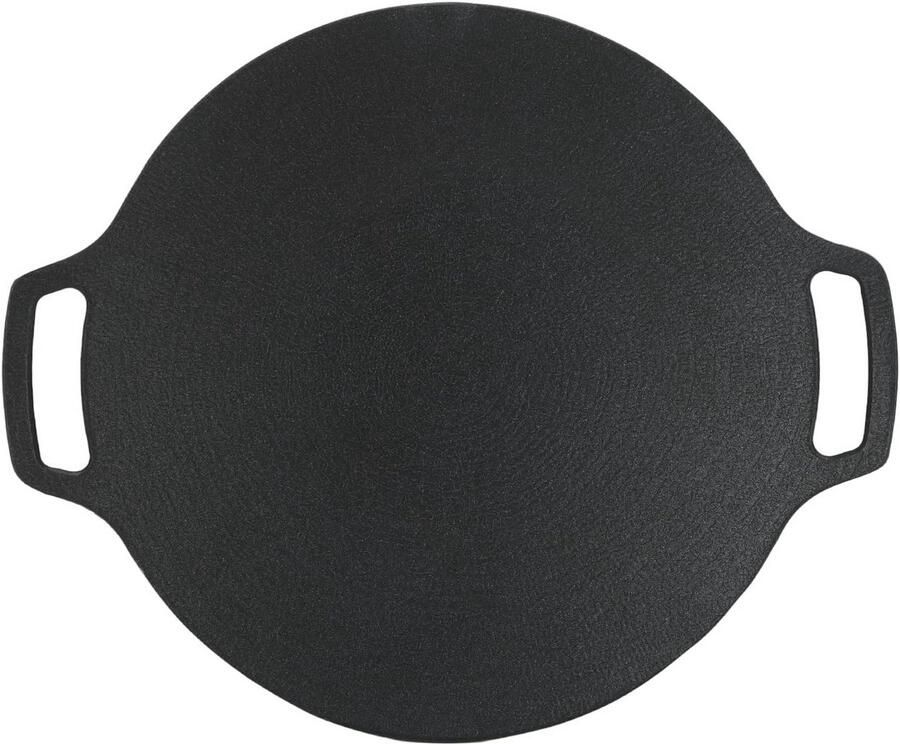 Ronde Anti-Aanbak Grillpan voor BBQ en Gourmetten Geschikt voor Gasfornuis