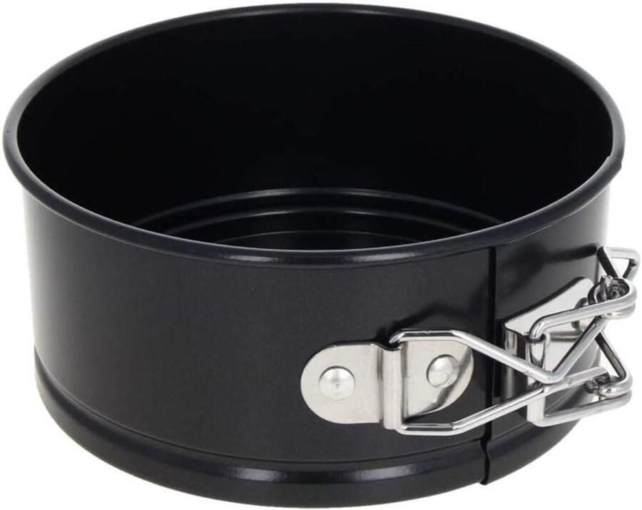Ronde Bakplaat Magnetron Crisper Krokant Bakken Vaatwasserbestendig 4 Inch Zwart