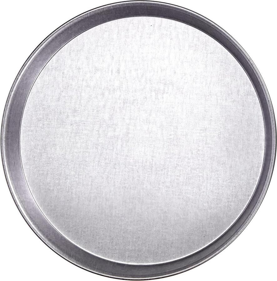 Ronde Bakplaat Pizzaplaat Taartvorm Bakken Thuis Hoge Randen 28 cm Grijs