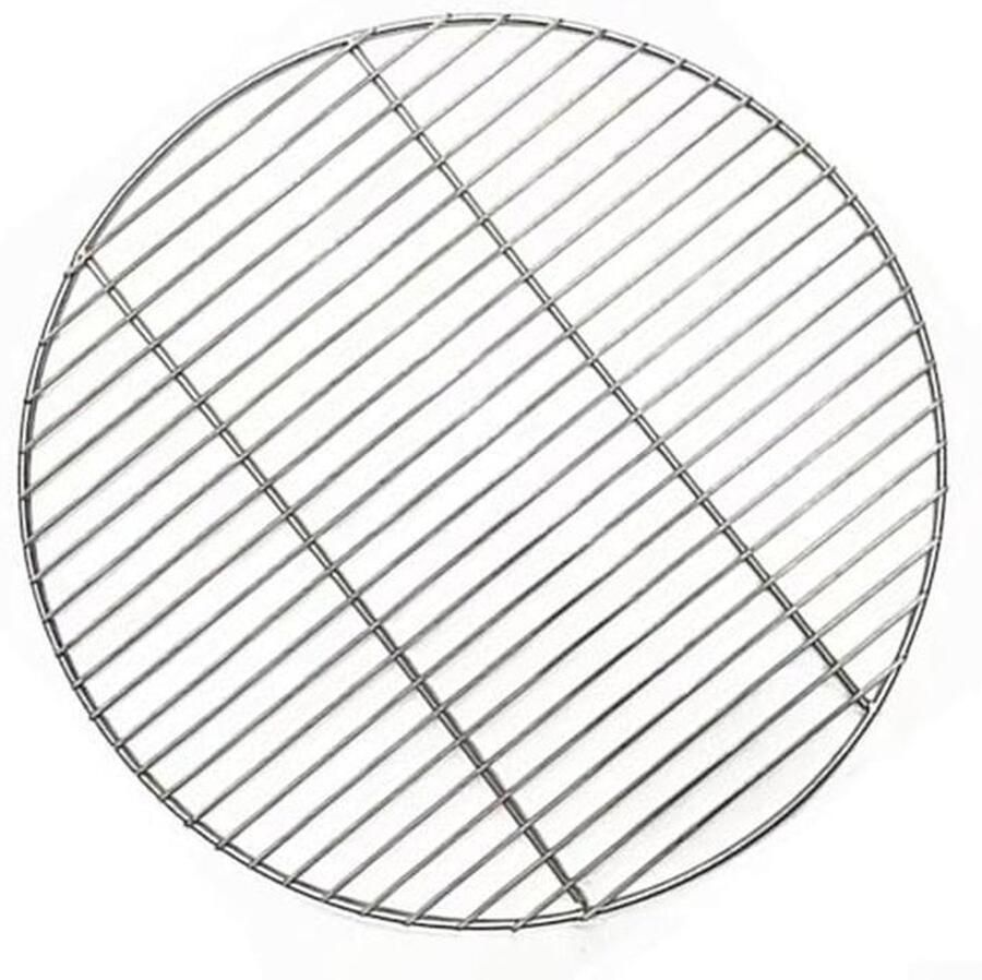 Ronde BBQ Grill van Roestvrij Staal 30cm